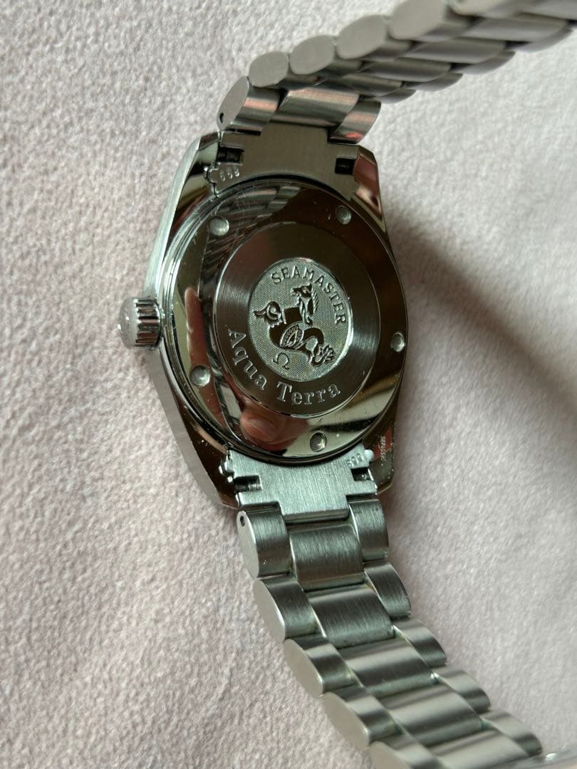 オメガ シーマスター アクアテラ クォーツ OMEGA銀座店購入 電池交換済