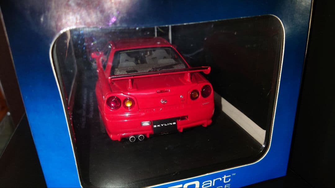 1000台限定 autoart 1/18 日産スカイライン GTR r34
