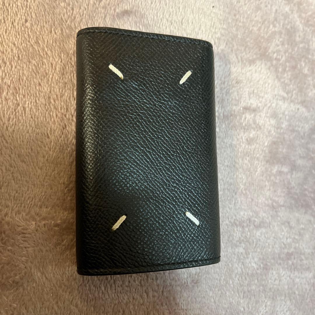 メゾンマルジェラ 4ステッチ 6連 キーケース キーホルダー キーフック