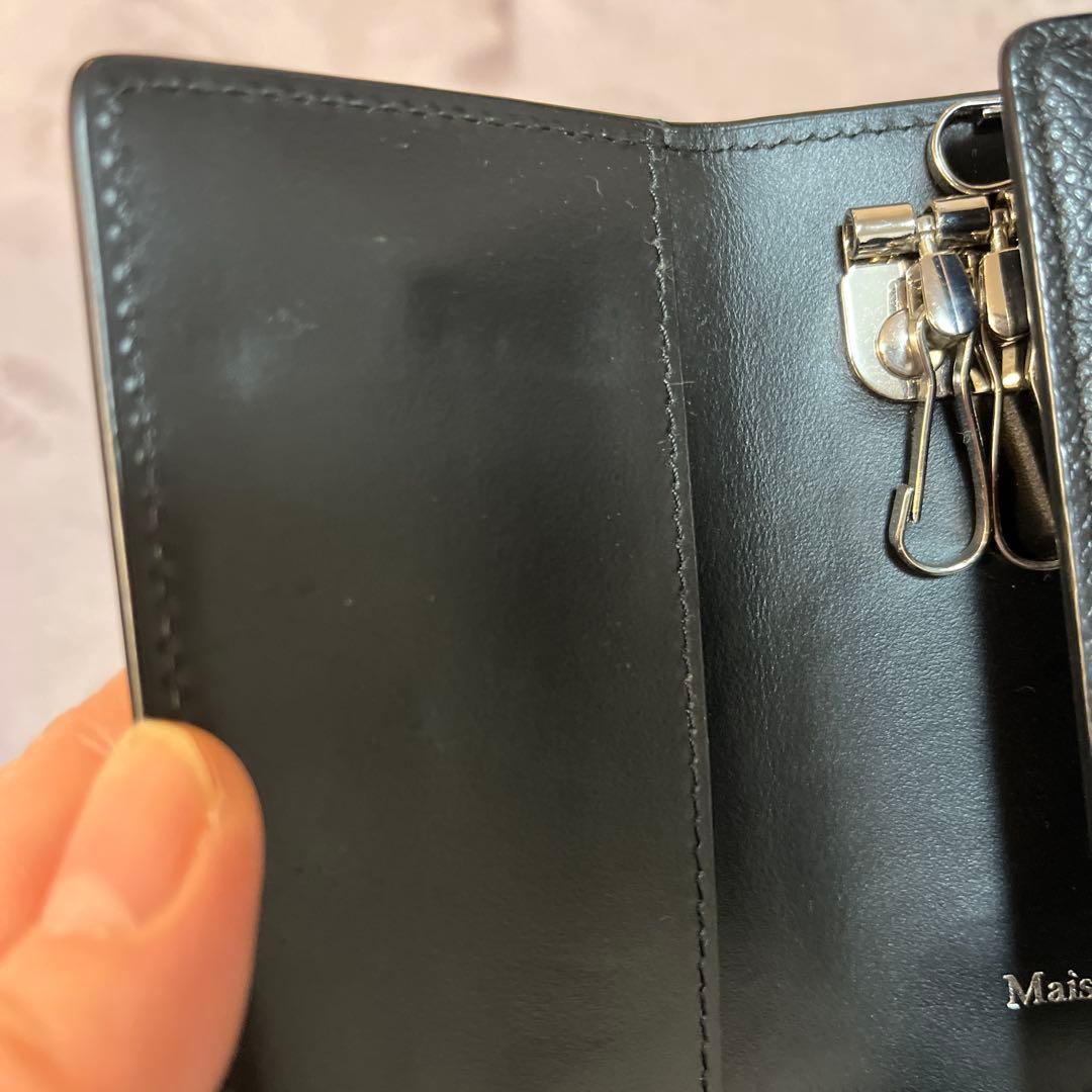 メゾンマルジェラ 4ステッチ 6連 キーケース キーホルダー キーフック