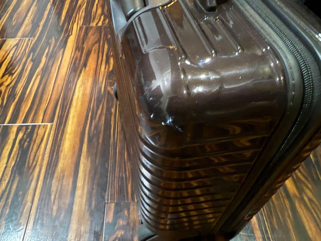 旅*は様 美品　RIMOWAリモワ　サルサデラックス　ビジネストロリー2輪　ブラ
