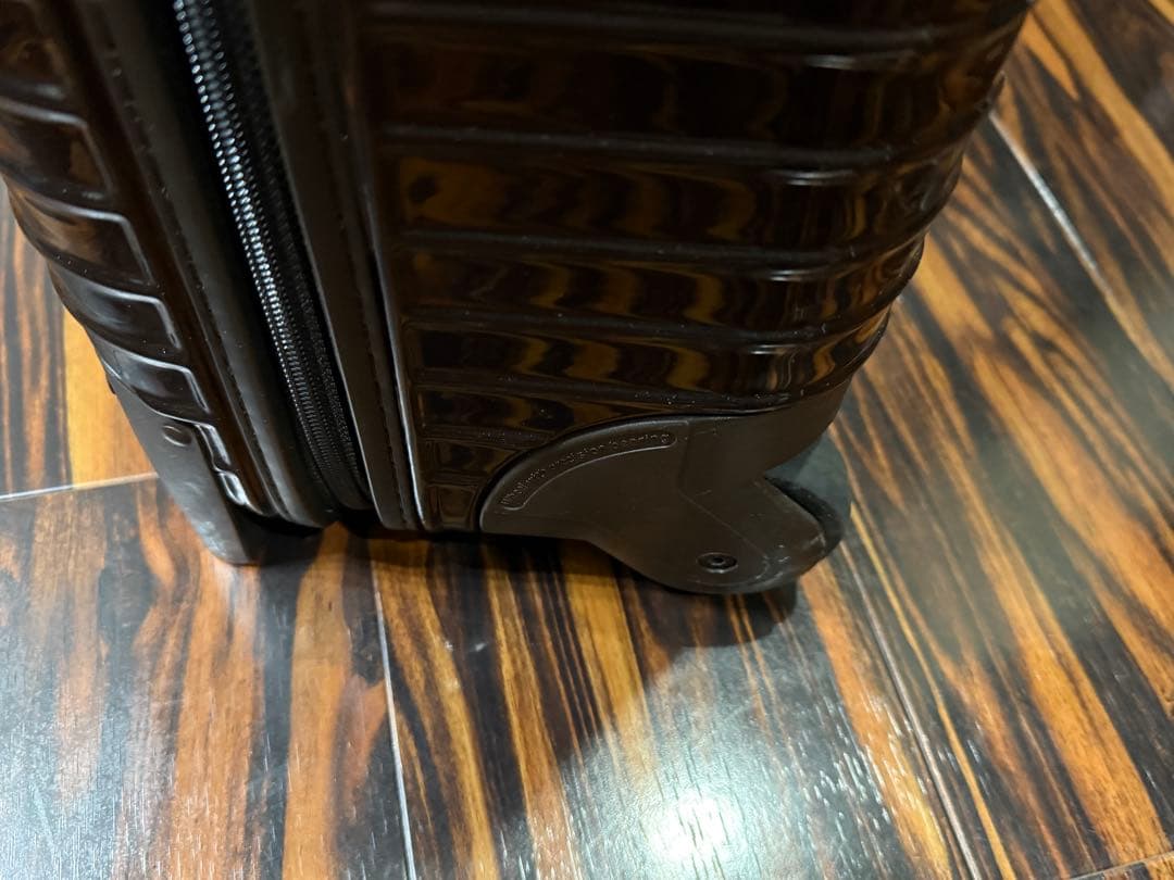 旅*は様 美品　RIMOWAリモワ　サルサデラックス　ビジネストロリー2輪　ブラ