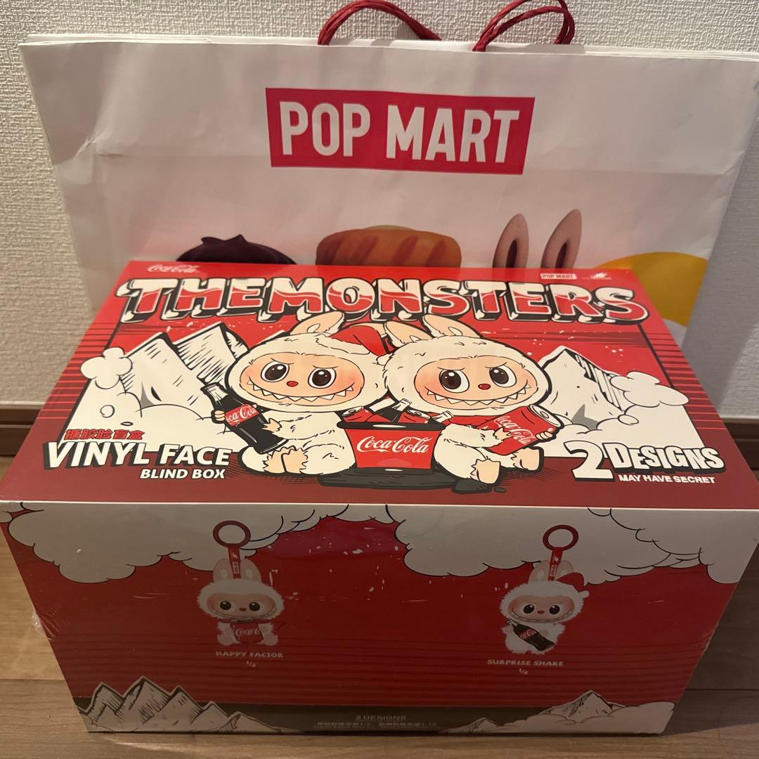 popmart正規品　labubu コカコーラぬいぐるみ