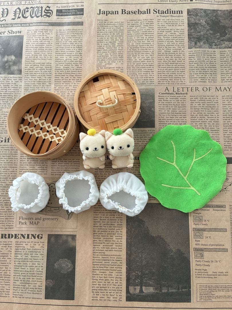 にゃんにゃんにゃんこ　にゃんこ飯店　組み立てにゃんこしゅうまい