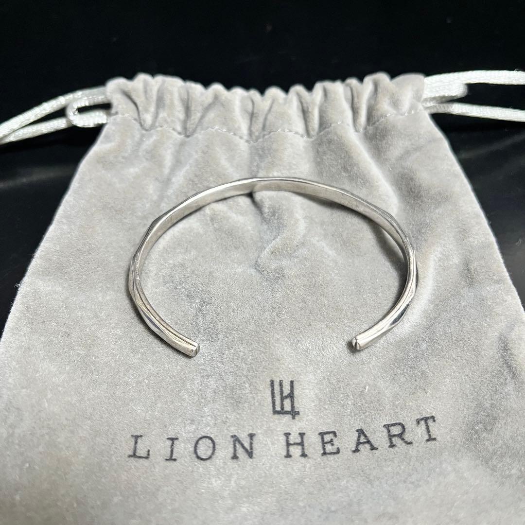 【美品/シルバー925】LION HEART ライオンハートバングル