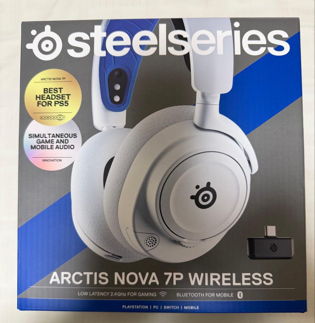 新品 steelseries Arctis Nova 7P Wireless