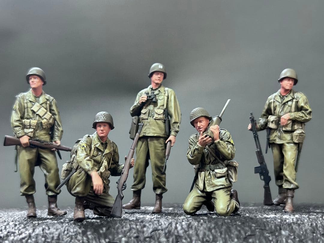 1/35 アメリカ偵察兵セット　塗装済み完成品　タミヤ
