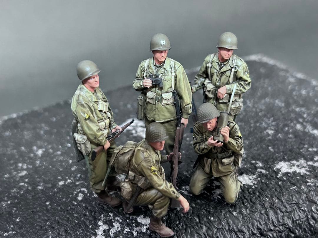 1/35 アメリカ偵察兵セット　塗装済み完成品　タミヤ