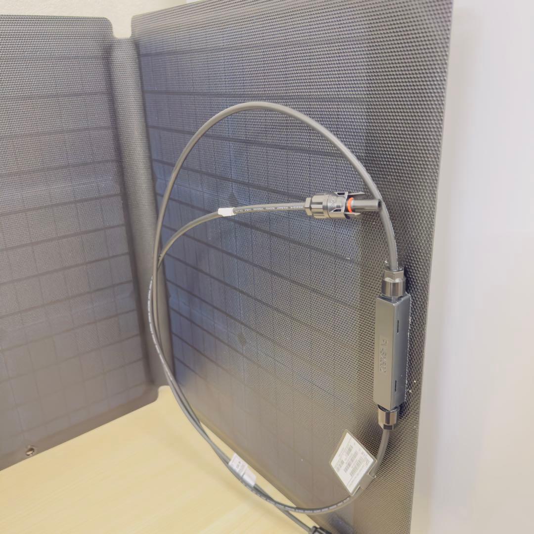 EcoFlow ソーラーパネル110W 折り畳み式 高効率 防災 アウトドア