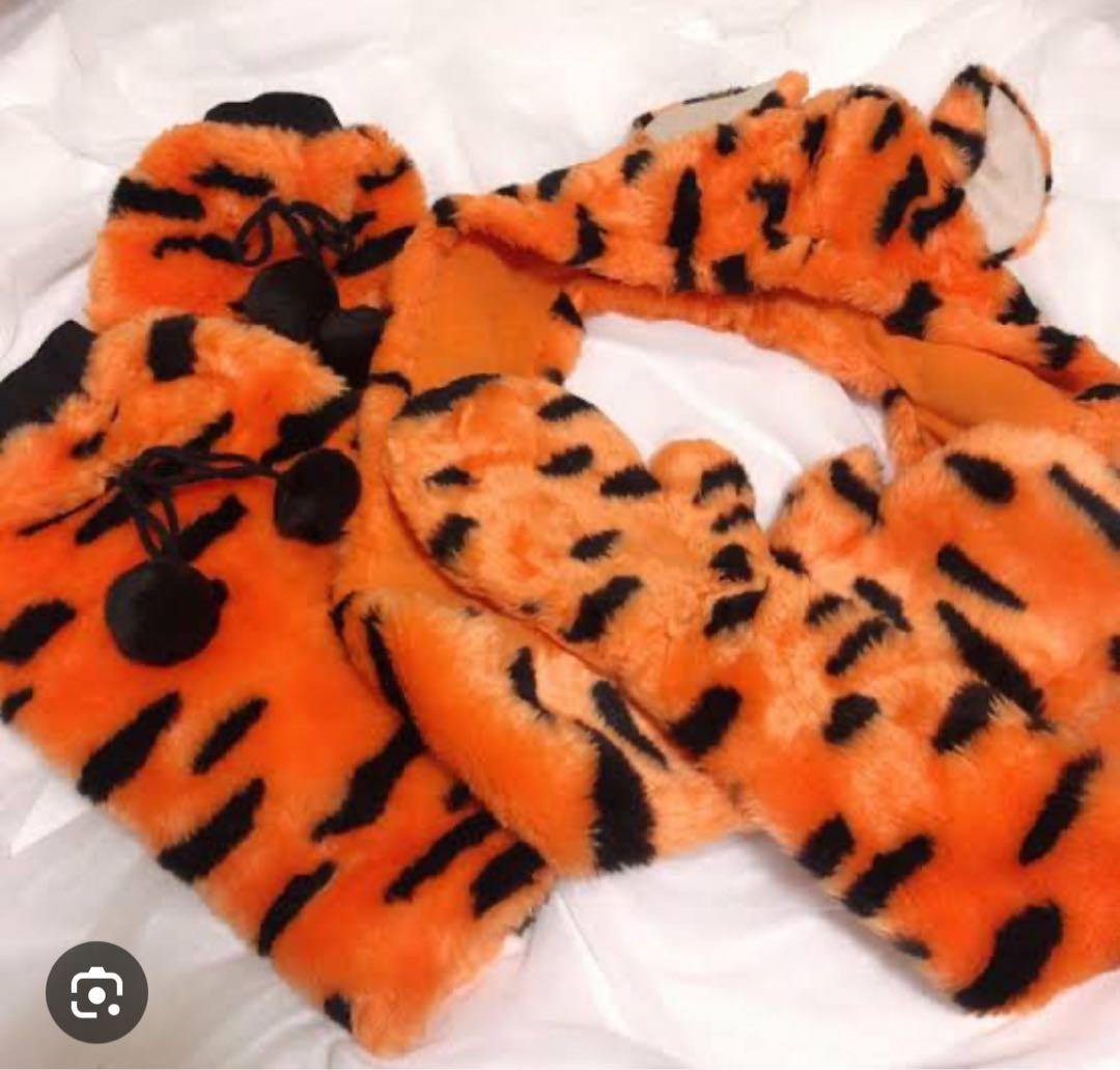 ディズニー ティガー マフラーキャップ レッグウォーマー