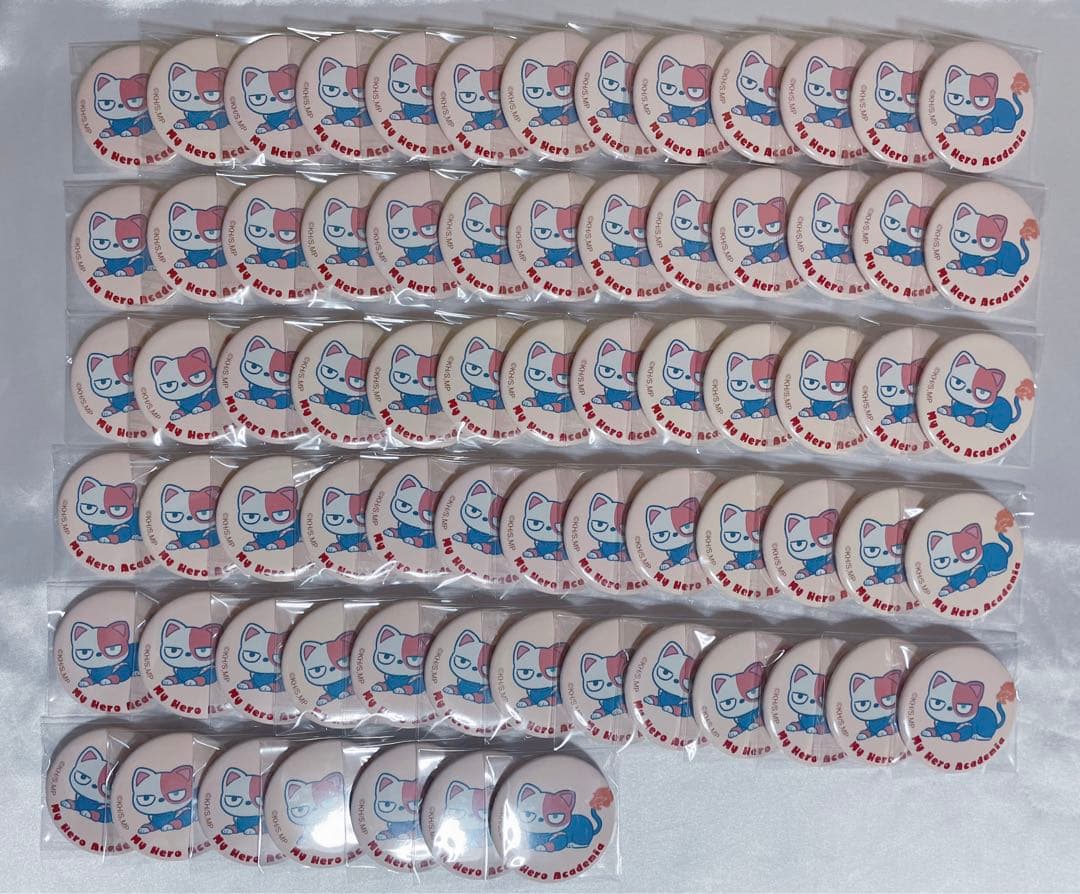 ヒロアカ 轟焦凍 アニマル ショート 缶バッジ 72個