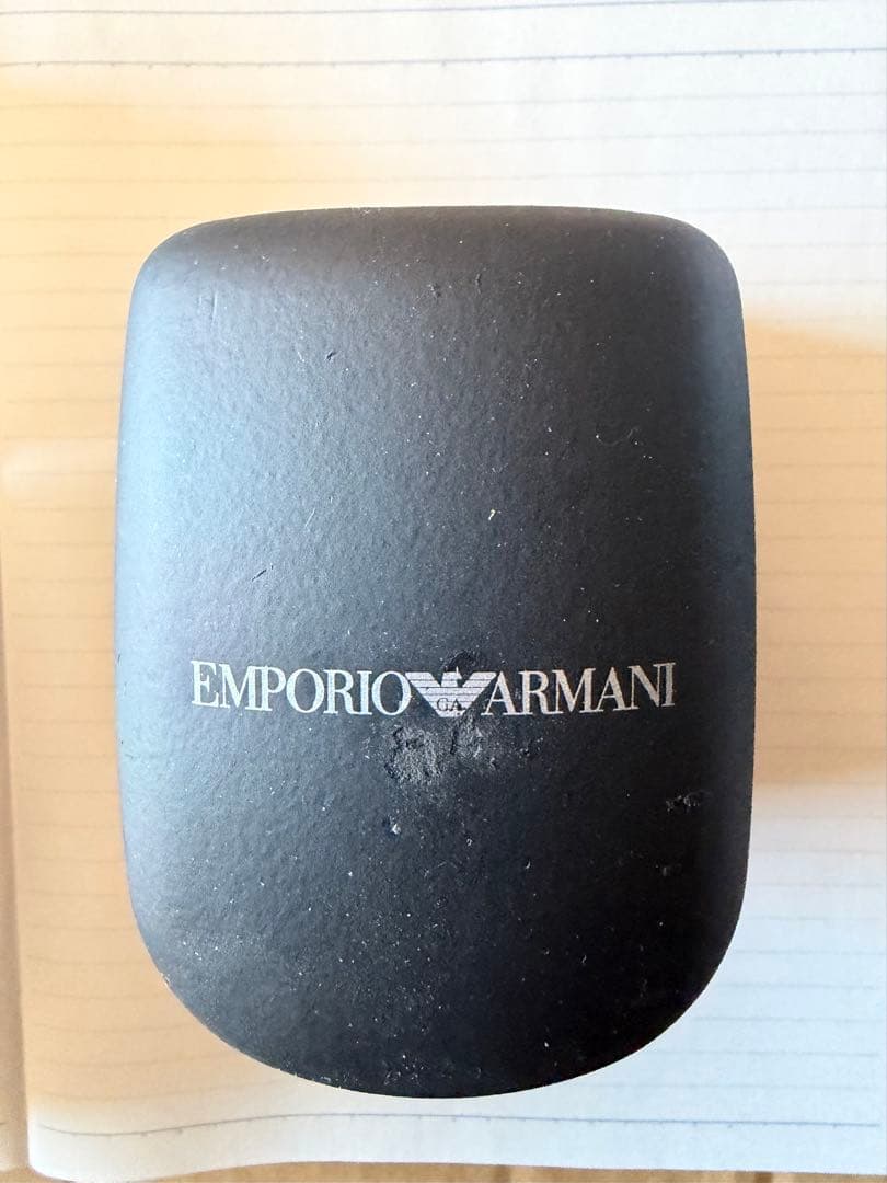 EMPORIO ARMANI スケルトンアナログ腕時計