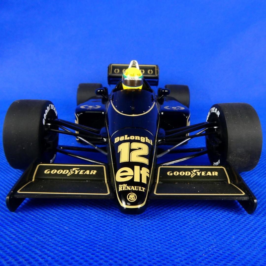 アイルトン・セナ★ロータスルノー９８T★１２★１９８６年★セナコレクション限定品