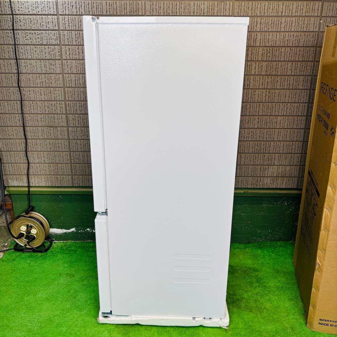 展示品 2025年製 159L 冷蔵庫 ホワイト ヤマダ電機【地域限定配送無料】