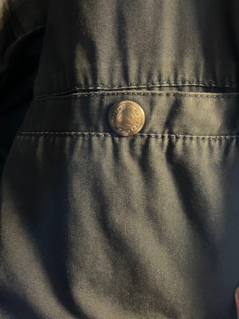 BELSTAFF V-Racer ネイビー シングルライダースジャケット