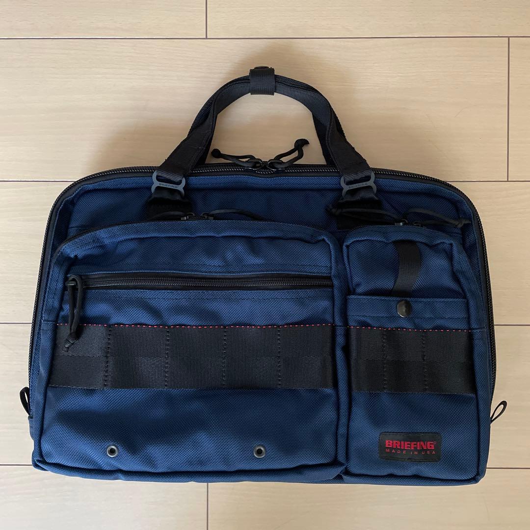 【美品】BRIEFING ブリーフィング A4 LINER 2WAYミッドナイト