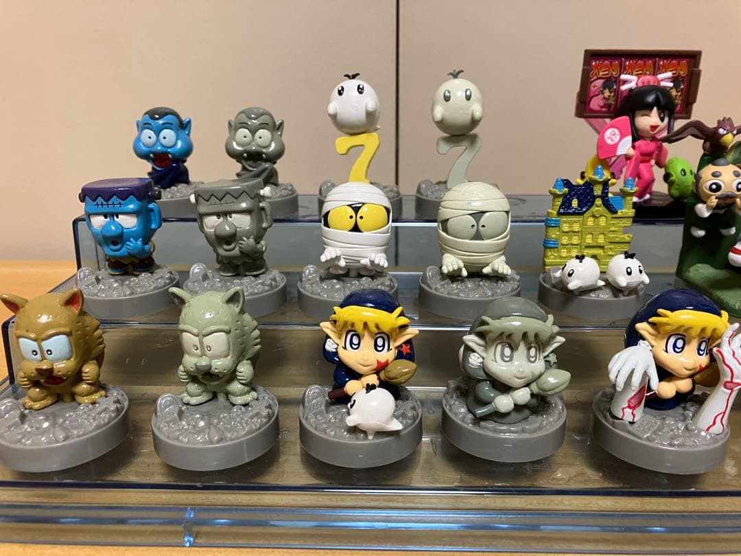 海物語・大工の源さん・モンスターハウス・吉宗　フィギュアセット　パチンコ・スロ