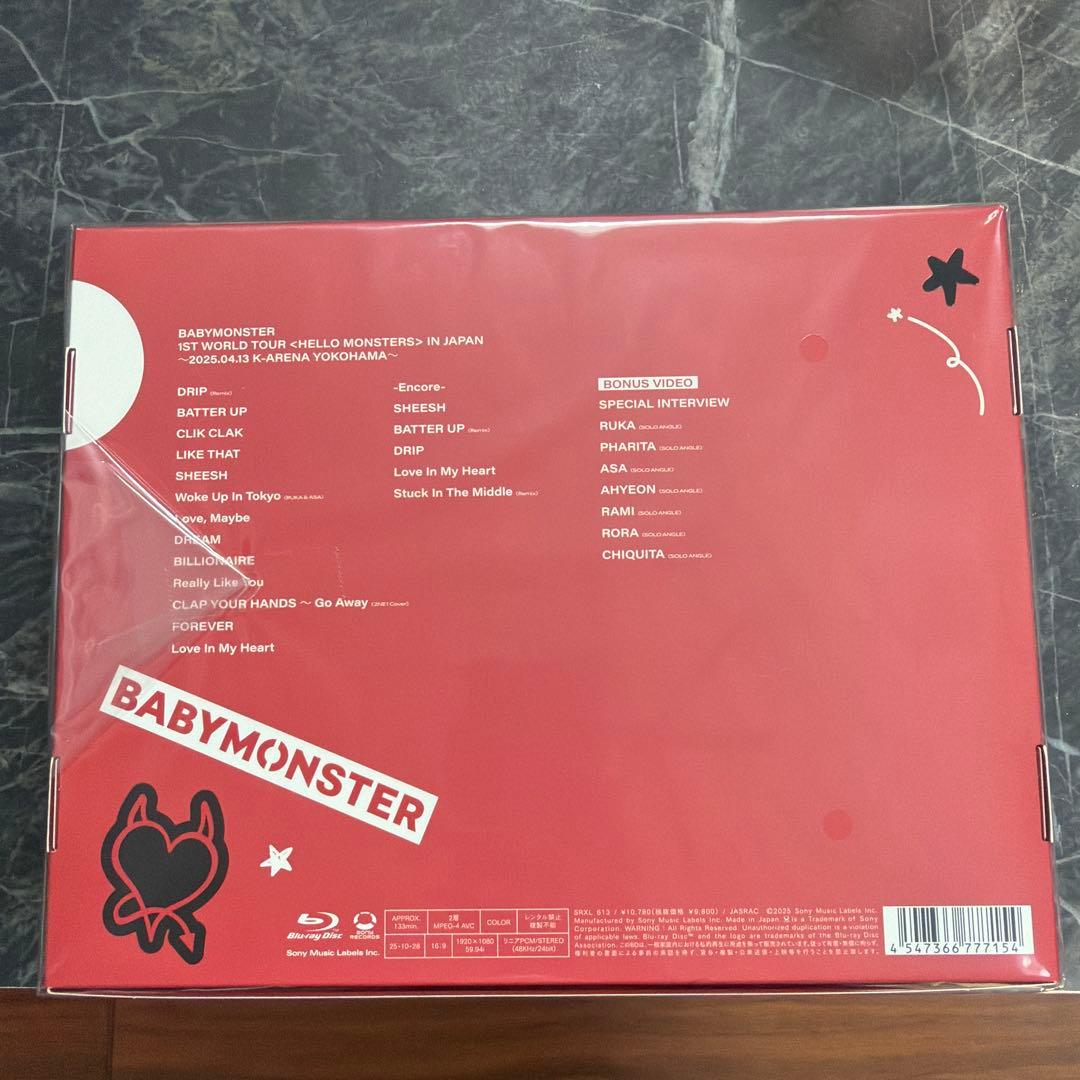 BABYMONSTER 1ST WORLDTOUR グッズ 未開封