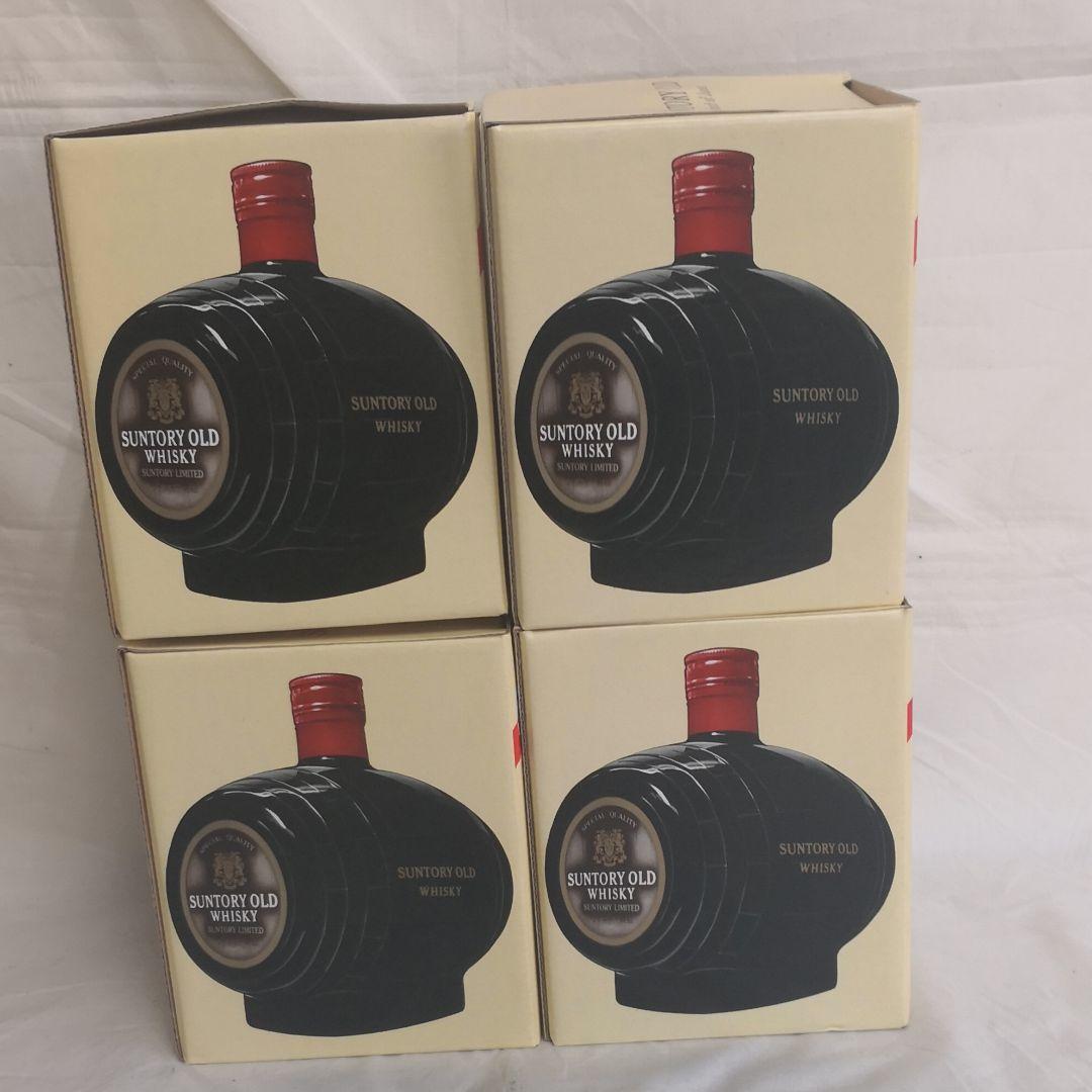 古酒、サントリーウィスキー特級　四本セット　箱付き