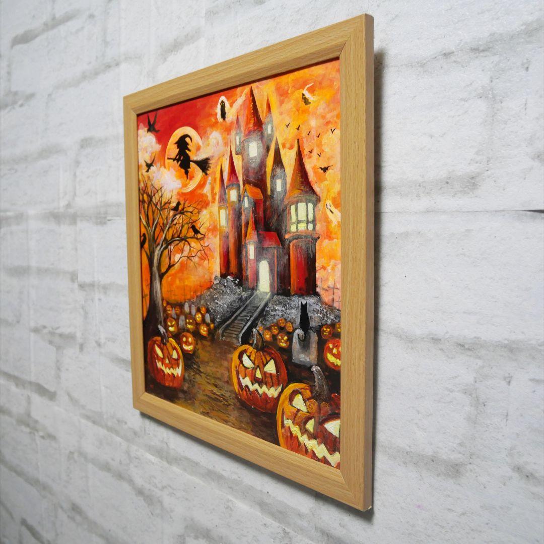 油絵 油彩 油彩画 絵 絵画 絵【ハロウィン】
