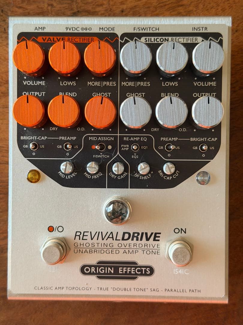 Origin Effects RevivalDrive オーバードライブ