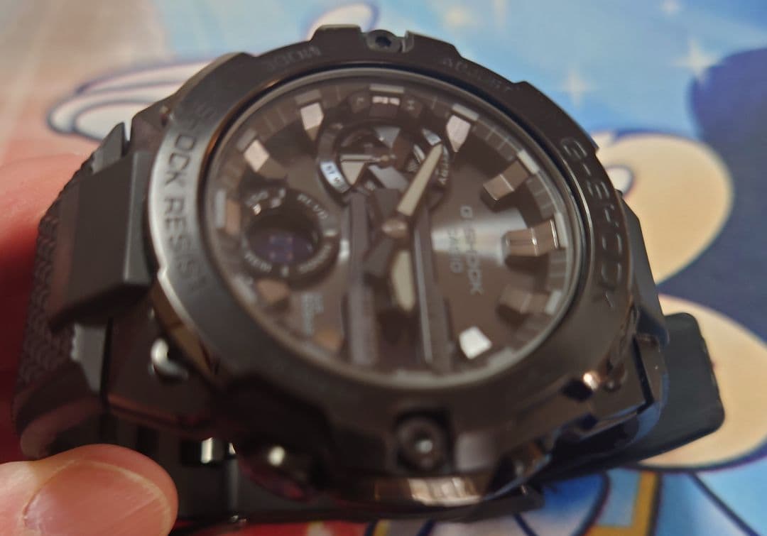 値下げ☆CASIO☆G-SHOCK ☆GST-B400BB-1AJF