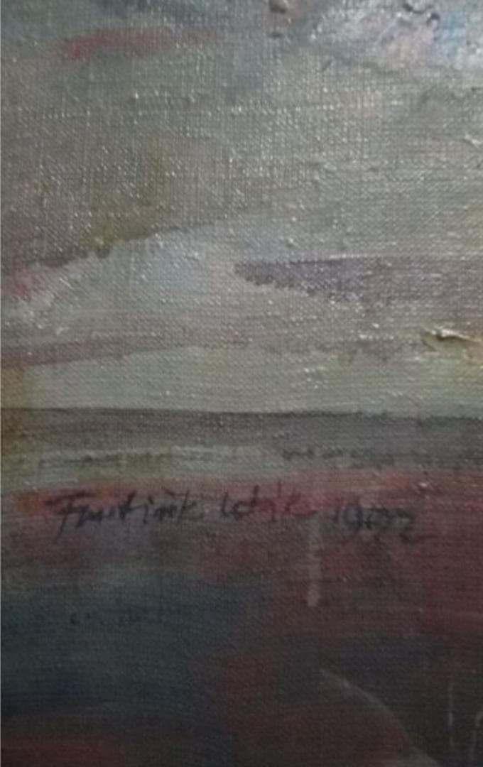 フランティシェク·レタック　ライラック真作油彩40号最終値下げ640万定価計算