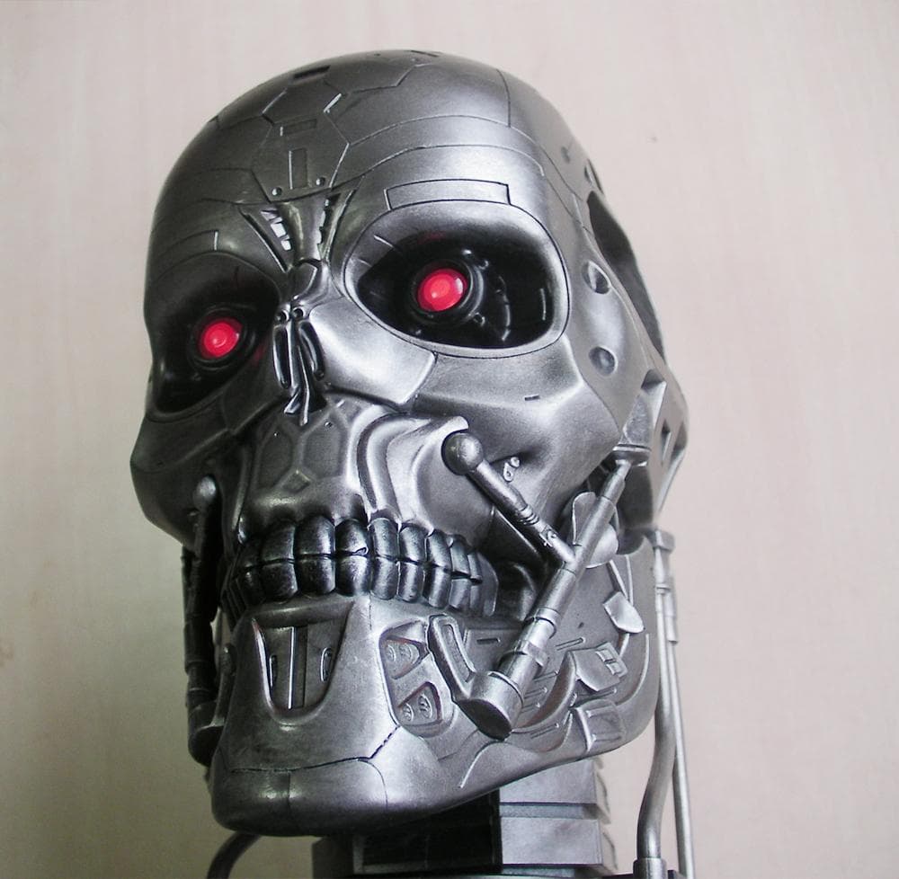 ターミネーター4　ヘッド　フィギュア　1/1　新品（★開封&動作確認済）F428