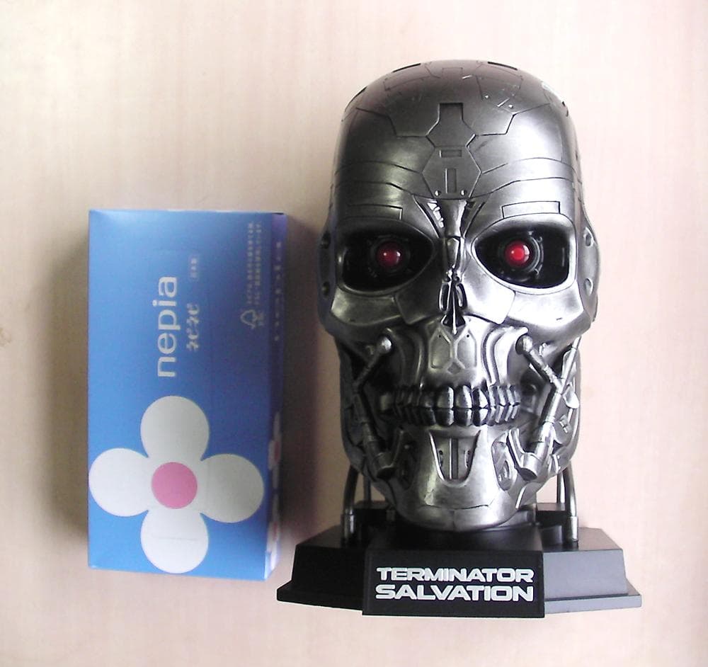 ターミネーター4　ヘッド　フィギュア　1/1　新品（★開封&動作確認済）F428