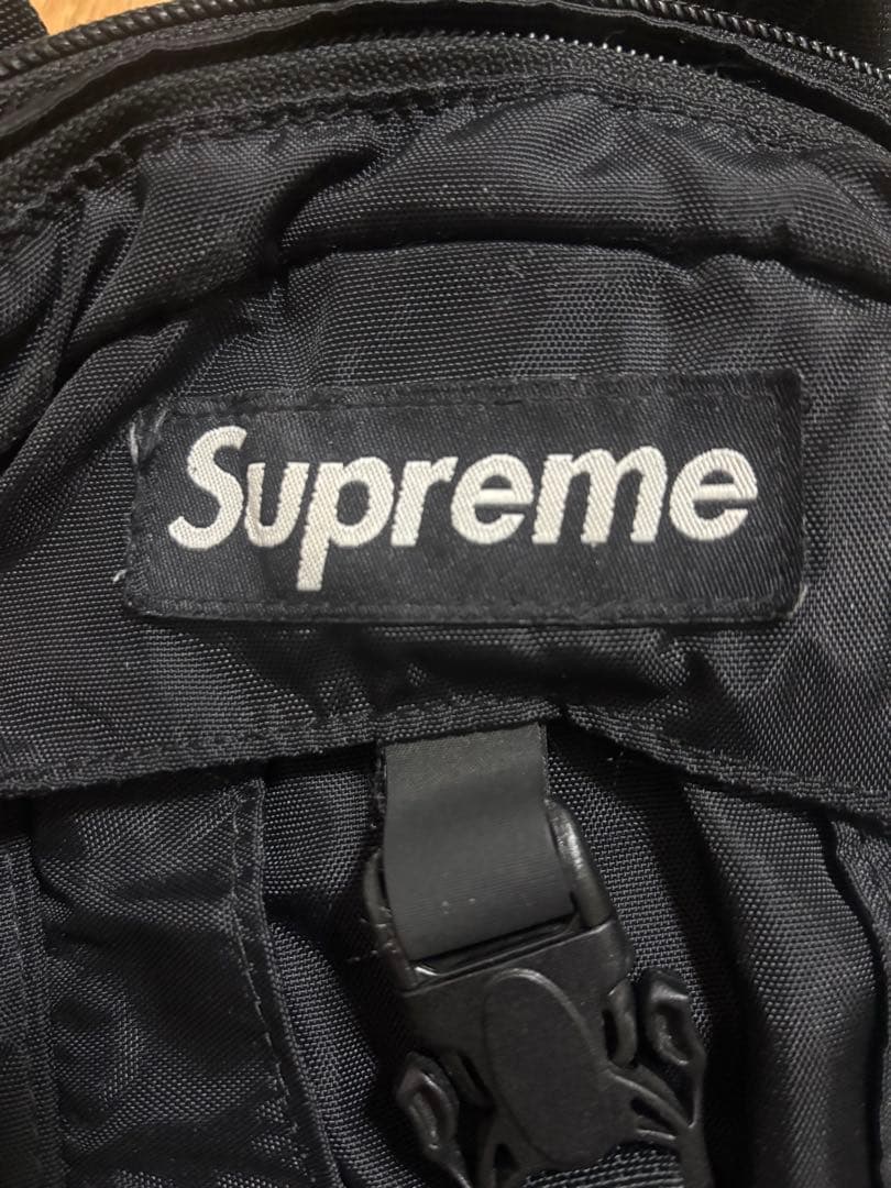 【超希少】Supreme 黒 バックパック