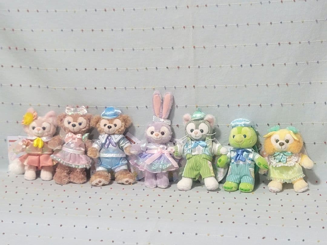 最新❤️ 20周年 カラフルハピネス ぬいぐるみバッジ ぬいぐるみチャーム