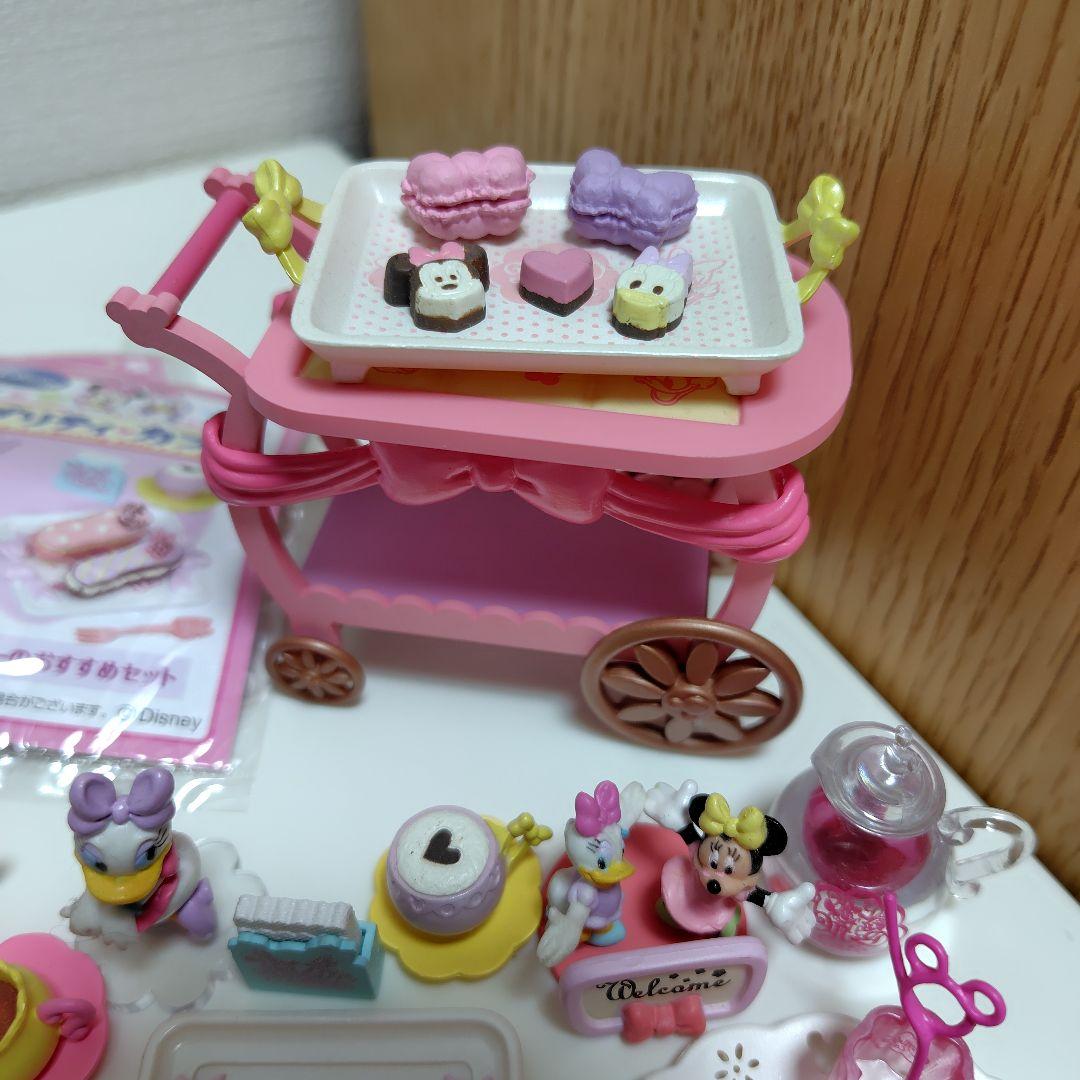 ミニー&デイジー プリティカフェ フィギュア 4点セット