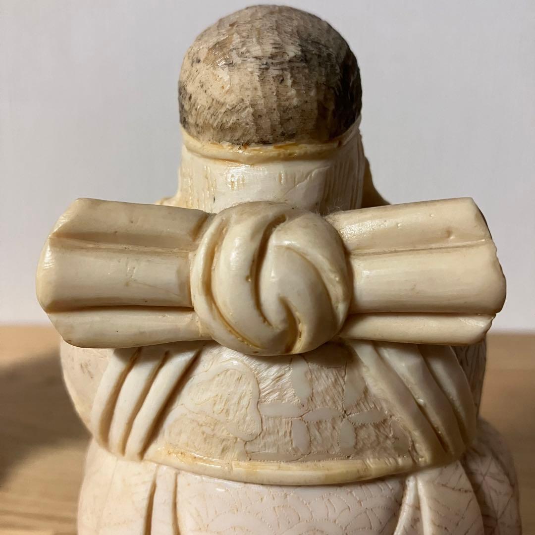 恵比寿様　大黒天様　縁起物　置物　練り物