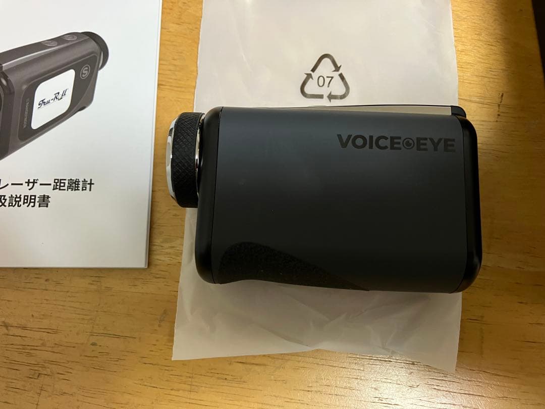 VOICEEYE ゴルフ用レーザー距離計 音声距離案内 モニター付