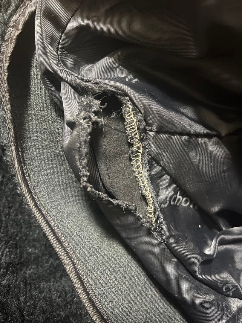 Schott シングル　ライダースジャケット　レザー　ブラック Size38