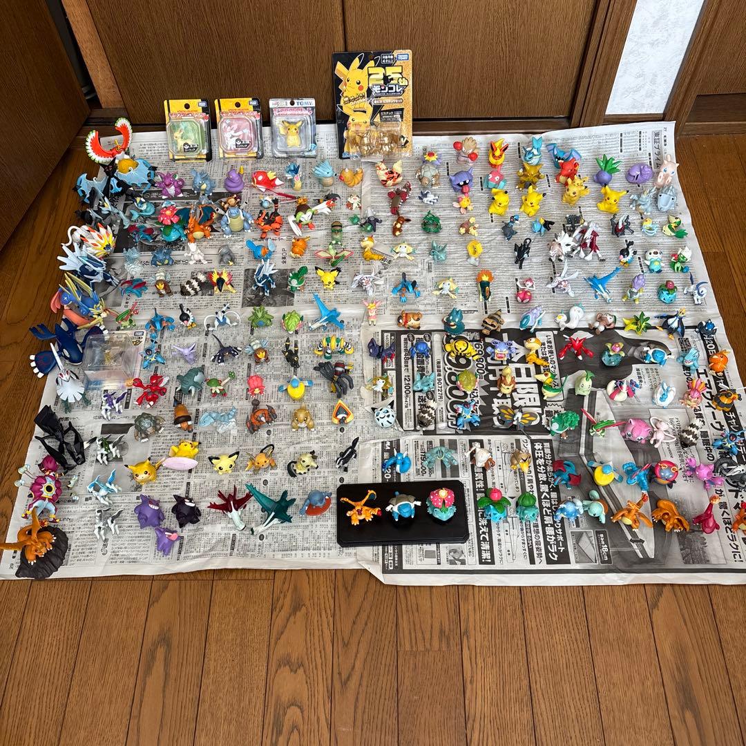 ポケモン　モンコレ　初期　フィギュア　ゲンガー　TOMY　クリア　約210体