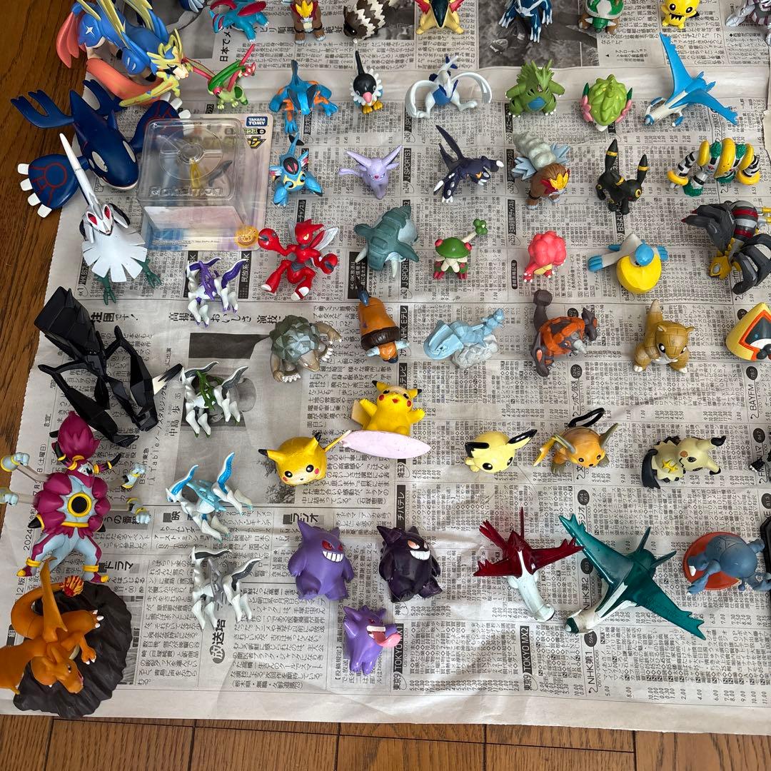 ポケモン　モンコレ　初期　フィギュア　ゲンガー　TOMY　クリア　約210体
