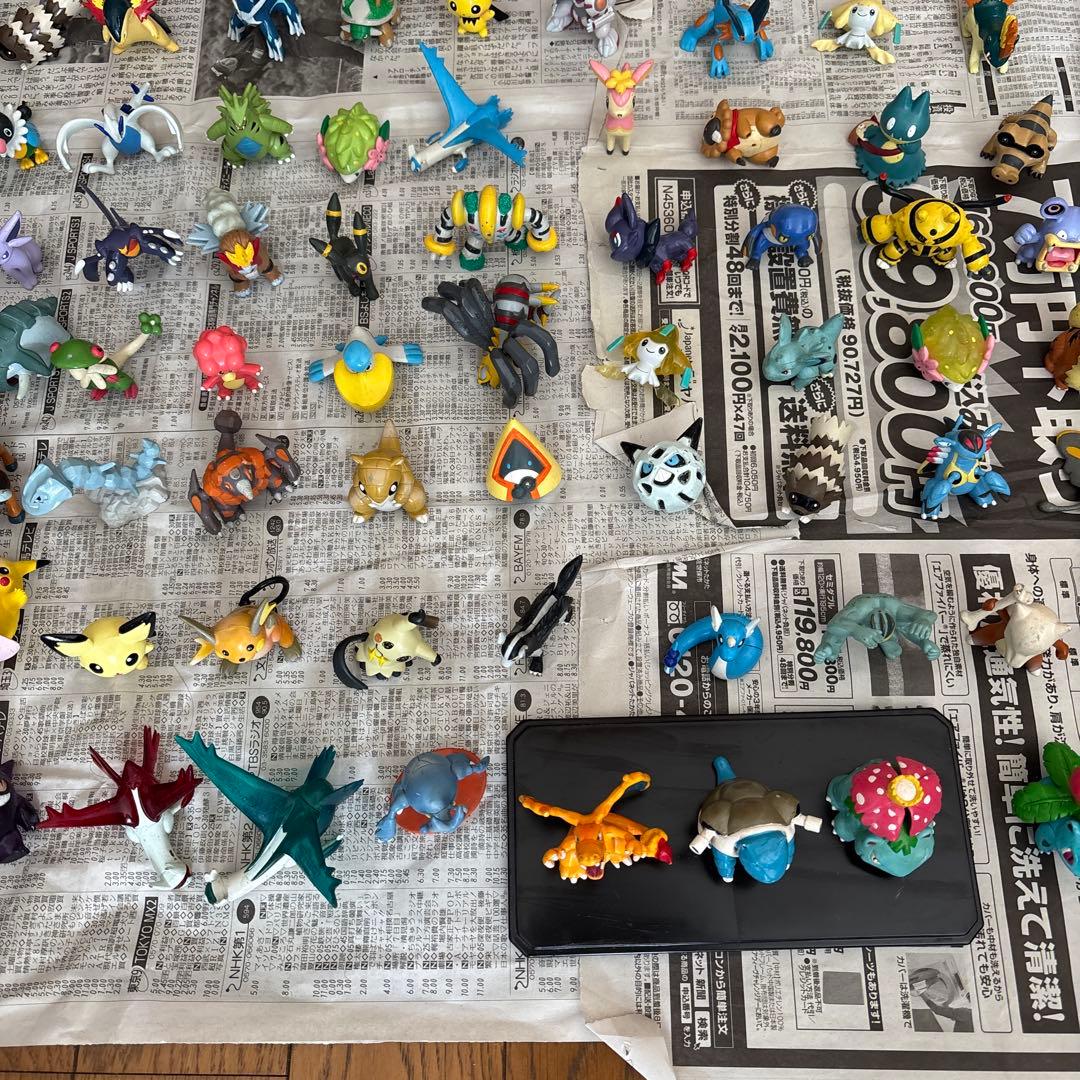 ポケモン　モンコレ　初期　フィギュア　ゲンガー　TOMY　クリア　約210体