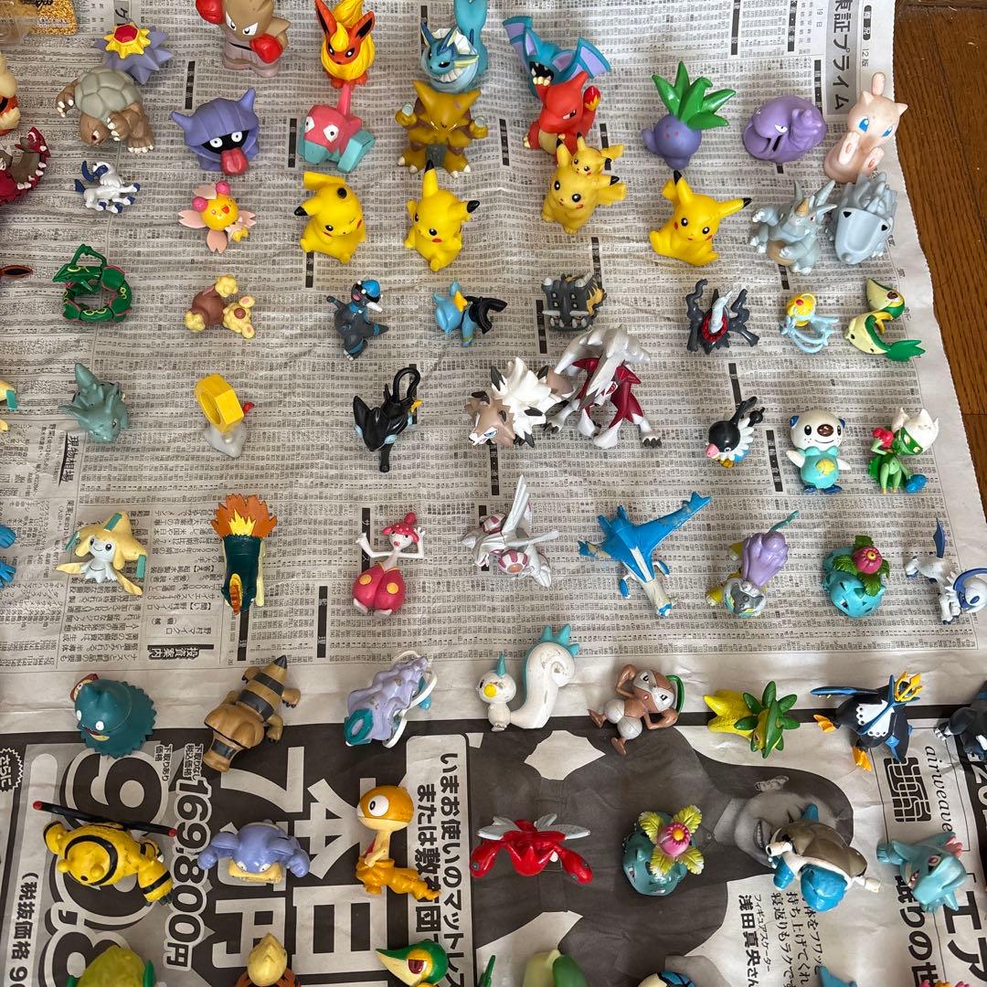 ポケモン　モンコレ　初期　フィギュア　ゲンガー　TOMY　クリア　約210体