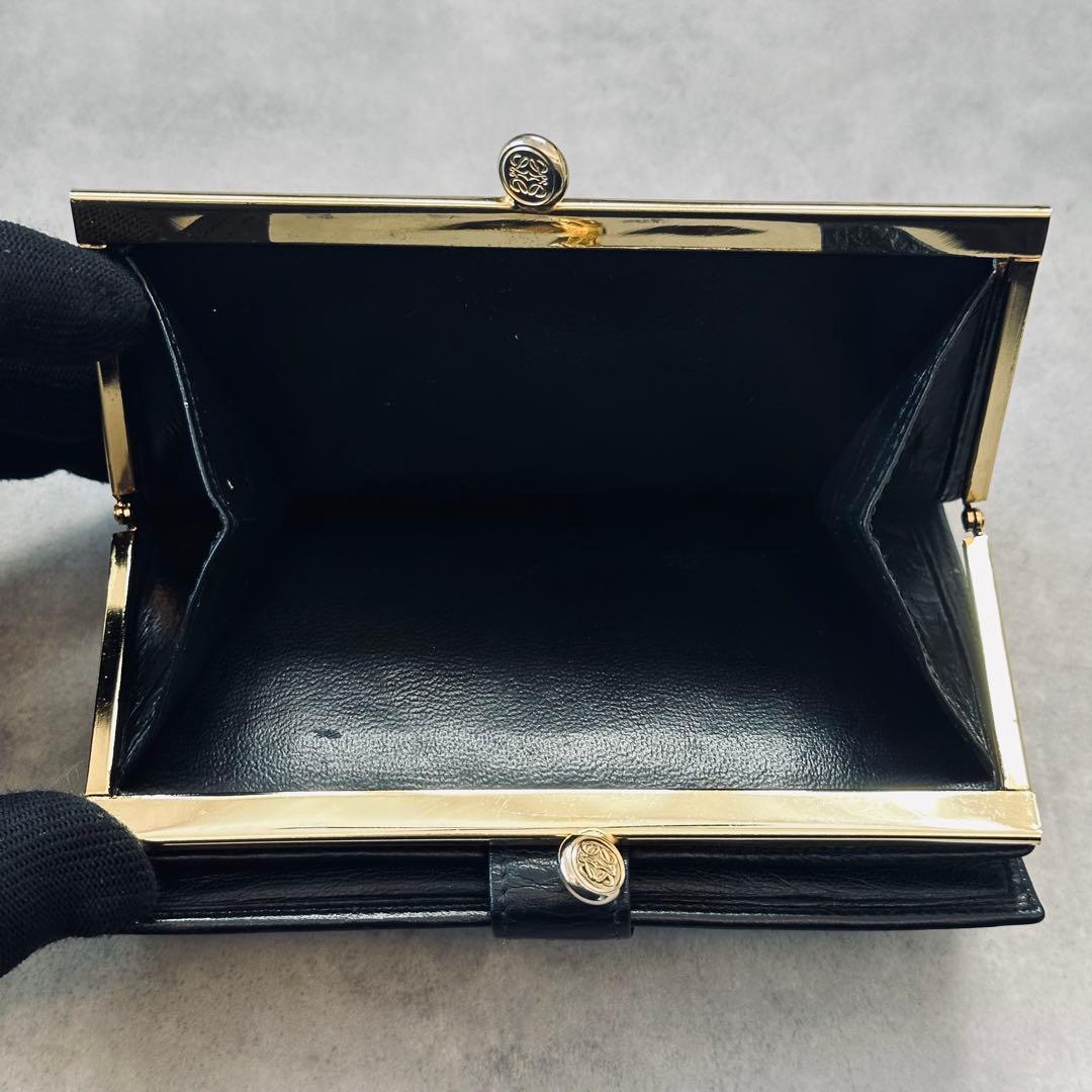 小物 LOEWE Anagram Gamaguchi Bifold Wallet