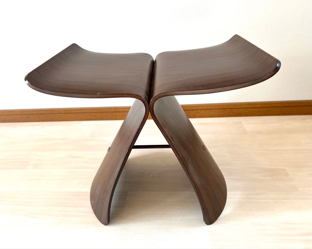 柳宗理　バタフライスツール　天童木工