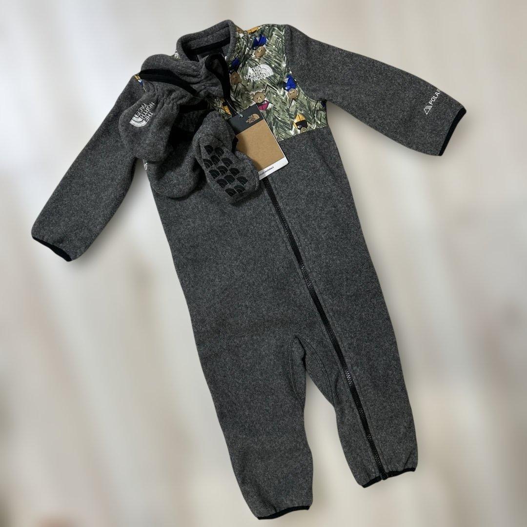 The North Face フリース　ジャンプスーツ