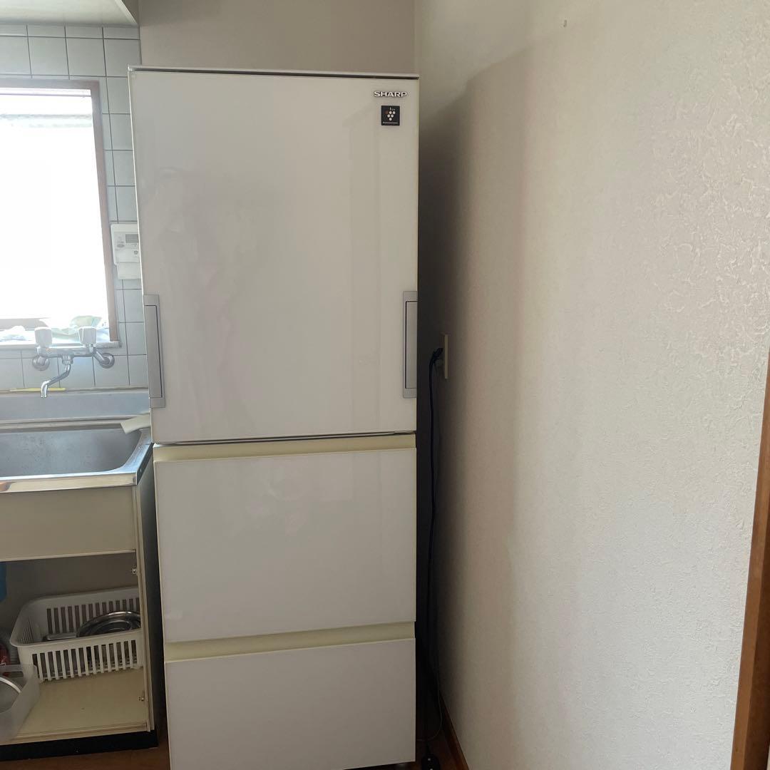 SHARP 冷凍冷蔵庫 356L ホワイト SJ-GW36D-W