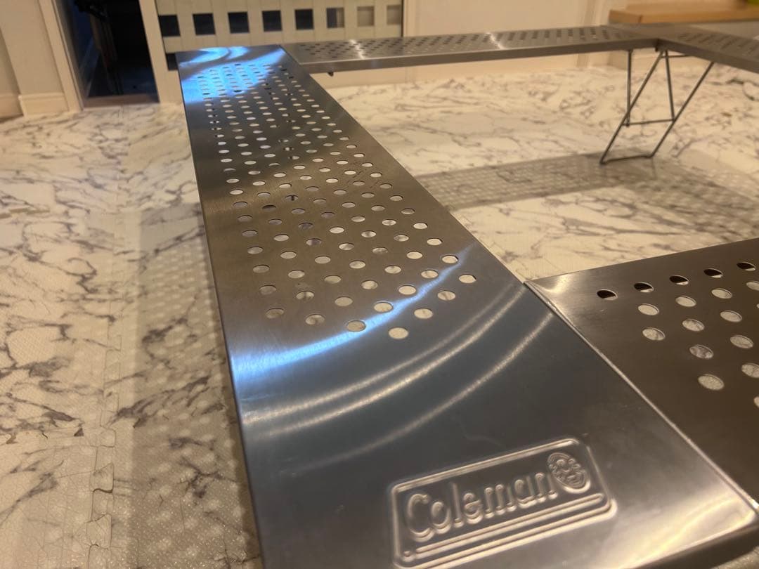 コールマン　囲炉裏テーブル　ファイアープレイステーブル　使用数回　美品