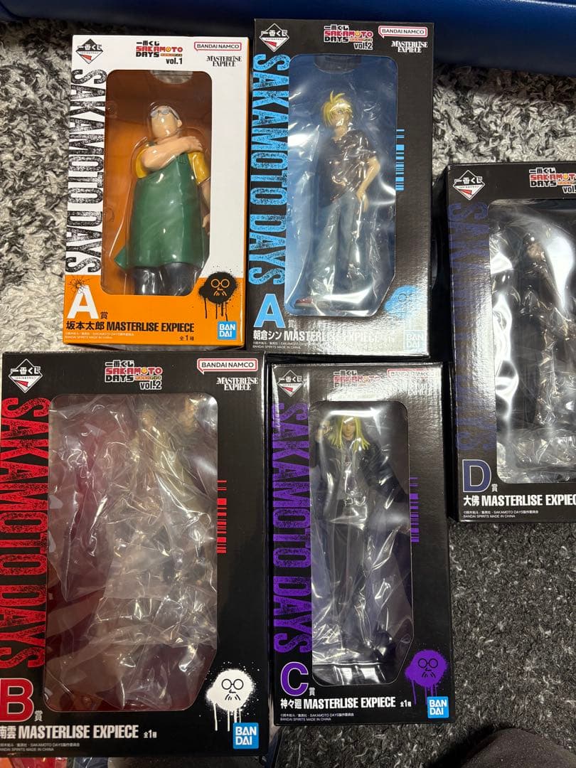 サカモトデイズ　一番くじ　5点セット　大佛　神々廻　南雲　坂本太郎　シン