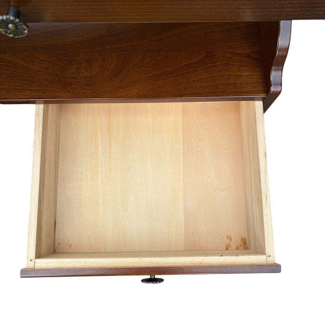 送料無料　Karimoku カリモク コロニアル 電話台 サイドチェスト