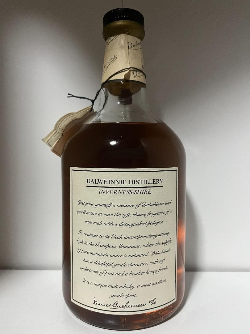 ダルウィニー15年 1980年代流通品・オールドボトル・旧ボトル・1Lボトル