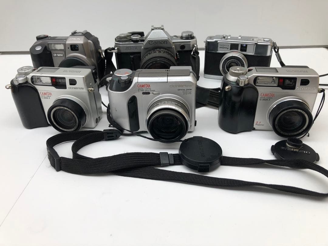 Canon キャノン AE-1 シルバーなどまとめて6台ジャンク(D117)