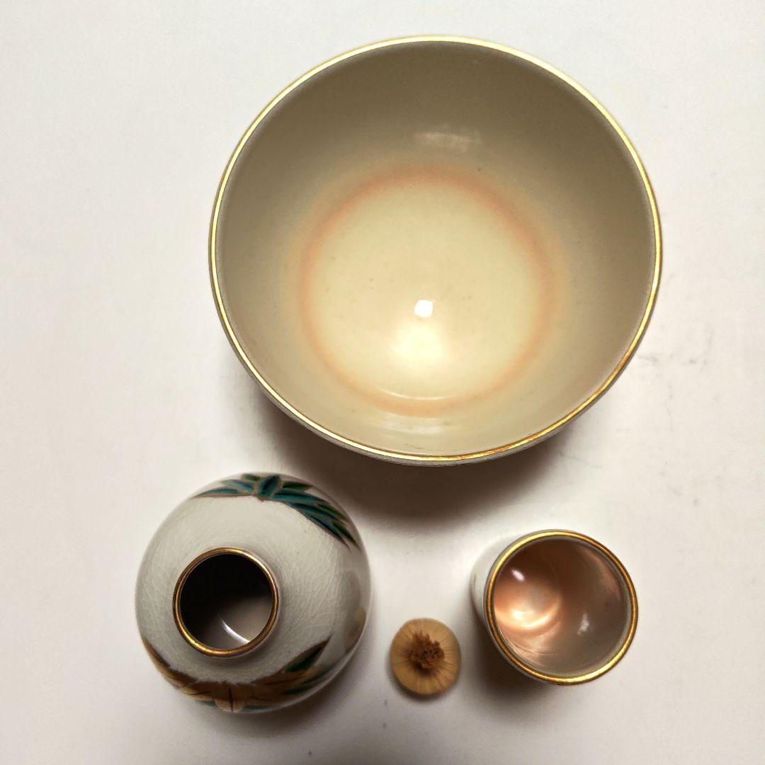 茶道具　真塗扇面ちらし茶箱