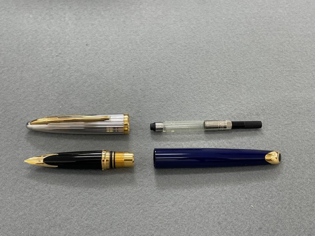 【未使用】ウォーターマン　カレンデラックス　万年筆　ブルー　廃盤品